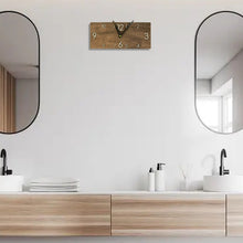 Load image into Gallery viewer, Wall Clock, Wood Rectangular Wall Clock