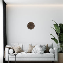 Load image into Gallery viewer, Wooden Clock, Unique Round Wooden Clock
