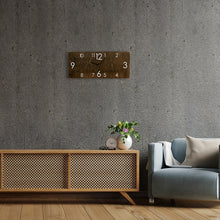 Load image into Gallery viewer, Big Wall Clock, Wood Rectangular Wall Clock