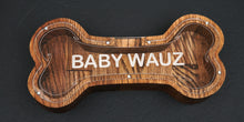 Load image into Gallery viewer, Wooden Piggy Bank Bone (Brown, Engraving)
