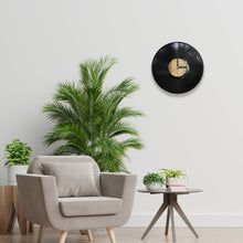 Load image into Gallery viewer, Vinyl Plate And Wood Clock, Wall Clock