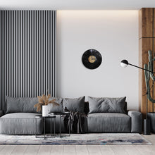 Load image into Gallery viewer, Vinyl Plate And Wood Clock, Wall Clock