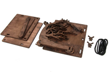Load image into Gallery viewer, Wooden bird feeder "Sitting Bird"
