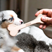 Load image into Gallery viewer, Dog toy - wooden bone dog toy small