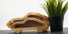 Load image into Gallery viewer, Wooden Piggy Bank Car (Large, Engraving)