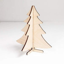 Load image into Gallery viewer, Wooden Christmas tree - Christmas tree decoration