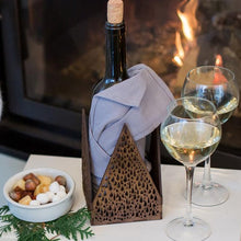Load image into Gallery viewer, Wine bottle holder - wood wine bottle box