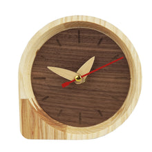Load image into Gallery viewer, Table clock, Wooden Clock