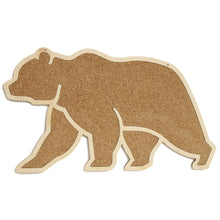 Load image into Gallery viewer, Cork Board Bear, Cork Board On The Wall