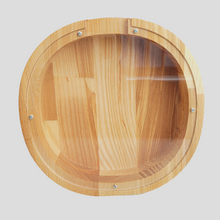 Load image into Gallery viewer, Wooden Piggy Bank Oval (Engraving)