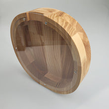 Load image into Gallery viewer, Wooden Piggy Bank Oval (Engraving)