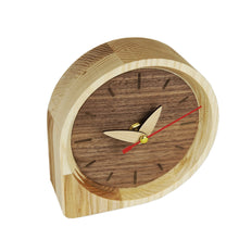 Load image into Gallery viewer, Table clock, Wooden Clock