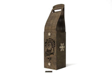 Load image into Gallery viewer, Wine bottle holder - wood wine bottle box