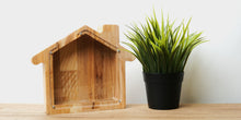 Load image into Gallery viewer, Wooden Piggy Bank House (Engraving)