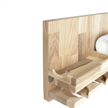 Load image into Gallery viewer, Wine Rack - Wooden Wall Wine Bottle Rack