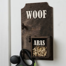 Load image into Gallery viewer, Dog Leash Holder - wood dog leash hanger