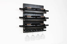 Load image into Gallery viewer, Wine Rack - Wooden Wall Wine Bottle Rack