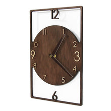Load image into Gallery viewer, Unique Wall Clock, Wooden Wall Clock
