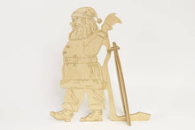 Load image into Gallery viewer, Wine bottle holder - wood wine bottle box santa