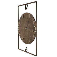 Load image into Gallery viewer, Big Unique Wall Clock, Wooden Wall Clock