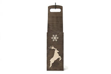 Load image into Gallery viewer, Wine bottle holder - wood wine bottle box