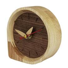 Load image into Gallery viewer, Table clock, Wooden Clock