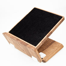 Load image into Gallery viewer, Tablet Stand - Wooden Tablet Stand