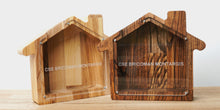 Load image into Gallery viewer, Wooden Piggy Bank House (Engraving)