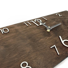 Load image into Gallery viewer, Big Wall Clock, Wood Rectangular Wall Clock