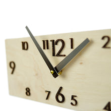 Load image into Gallery viewer, Wall Clock, Light Wooden Clock