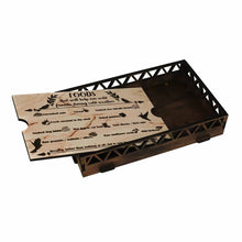 Load image into Gallery viewer, Wooden bird feeder "Balcony"