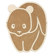 Load image into Gallery viewer, Cork Board Panda, Cork Board On The Wall
