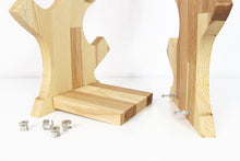Load image into Gallery viewer, Wine rack - Wooden table wine bottle rack