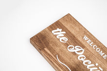 Load image into Gallery viewer, Family Name Board - Wooden Name Display Sign
