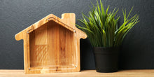 Load image into Gallery viewer, Wooden Piggy Bank House (Engraving)