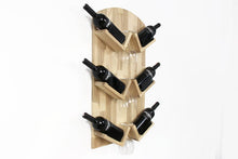 Load image into Gallery viewer, Wine bottle holder - Wooden wine bottle holder