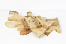 Load image into Gallery viewer, Wine rack - Wooden table wine bottle rack