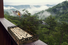 Load image into Gallery viewer, Wooden bird feeder "Balcony"