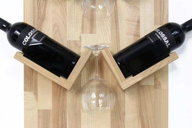 Idesign wine bottle discount holder