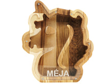 Load image into Gallery viewer, Wooden Piggy Bank Unicorn (Engraving)