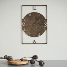 Load image into Gallery viewer, Big Unique Wall Clock, Wooden Wall Clock