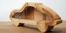 Load image into Gallery viewer, Wooden Piggy Bank Car (Large, Engraving)