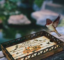 Load image into Gallery viewer, Wooden bird feeder "Balcony"