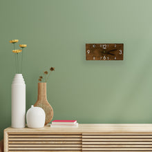 Load image into Gallery viewer, Wall Clock, Wood Rectangular Wall Clock