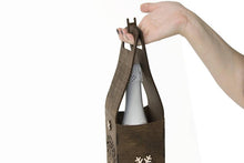 Load image into Gallery viewer, Wine bottle holder - wood wine bottle box