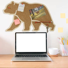 Load image into Gallery viewer, Cork Board Bear, Cork Board On The Wall