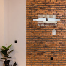 Load image into Gallery viewer, Wine Rack - Wooden Wall Wine Bottle Rack