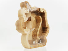 Load image into Gallery viewer, Wooden Piggy Bank Unicorn (Engraving)