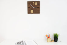 Load image into Gallery viewer, Wooden Clock - Wood Wall Clock