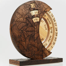 Load image into Gallery viewer, Wooden Desk Calendar